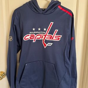 Fanatics NHL Navy Washington DC Capitals Hoodie